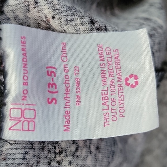 No boundaries Downtown Girl NOBO y2k Soft Pattern Flare Pants Small - Picture 6 of 8